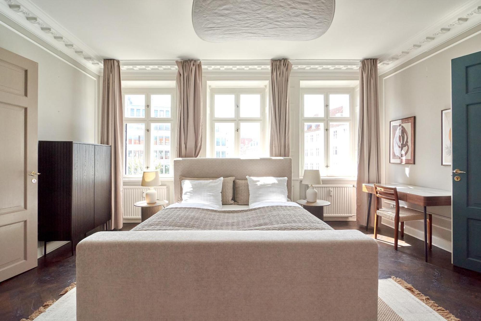 Large 4 Bedroom With Balcony & Bathtub In Cph City Копенгаген Экстерьер фото