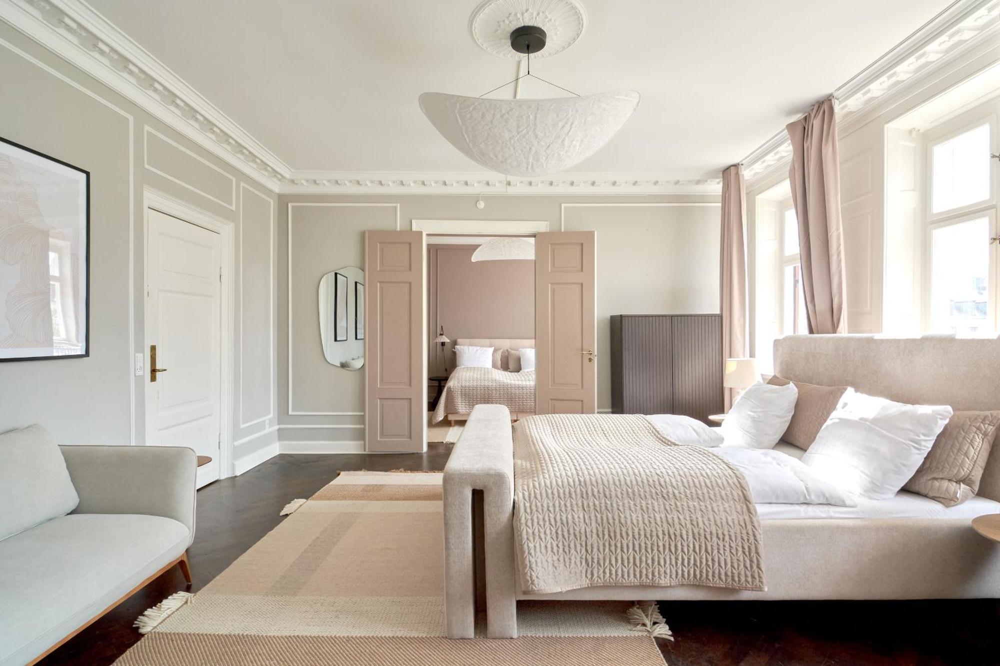 Large 4 Bedroom With Balcony & Bathtub In Cph City Копенгаген Экстерьер фото
